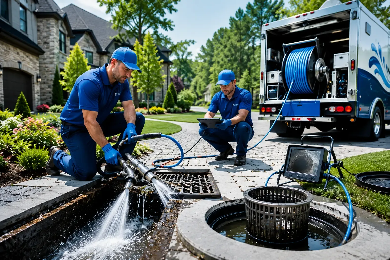 Local outdoor drain cleaning professionals in Sand Creek, MI